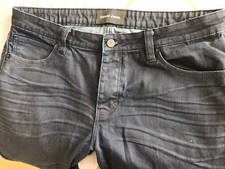 36 32 Men  s Dark Denim Designer Jeans Abrand Trousers Casual