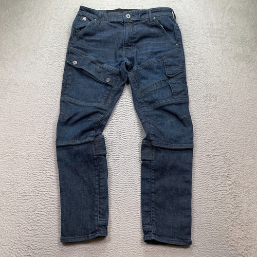 G Star Raw Jeans Men's Size 34X30 (Fits 34X28) Airblaze 3D Skinny Stretch Denim