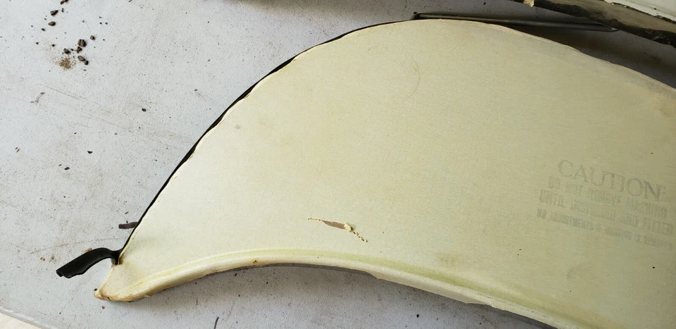 Новый из старых запасов 1966 Ford Falcon Foxcraft из нержавеющей стали юбка крыла FA-66S - Изображение 2 из 4