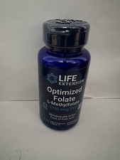 Optimized Folate L-Methylfolate 1700mcg - 100 Veg Tabs Life Extension 11/26