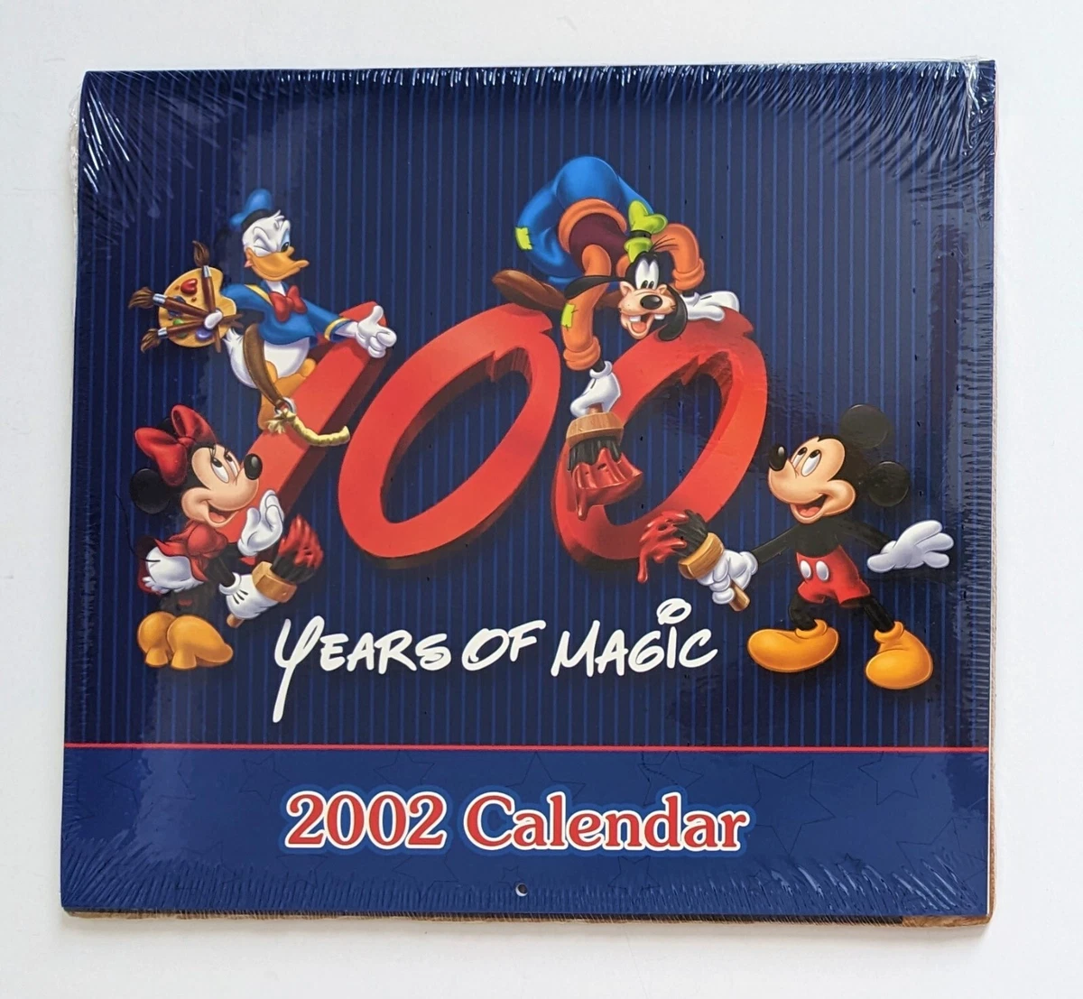 Disney World 100 Years of Magic Vintage 2002 Sealed Calendar Mickey Minnie  Goofy | eBay