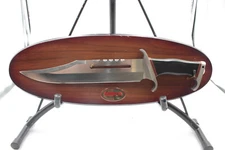 Hibben Knives RAMBO III STANDARD EDITION BOWIE KNIFE UC1238 w/ Plaque