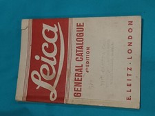 Leica general catalogue 4th edition Leitz London 1938