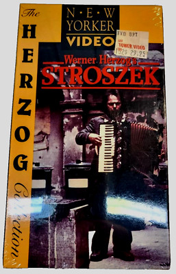 1977 Stroszek Original Movie Vhs Sealed New Yorker Video Cult Herzog Bruno S '90