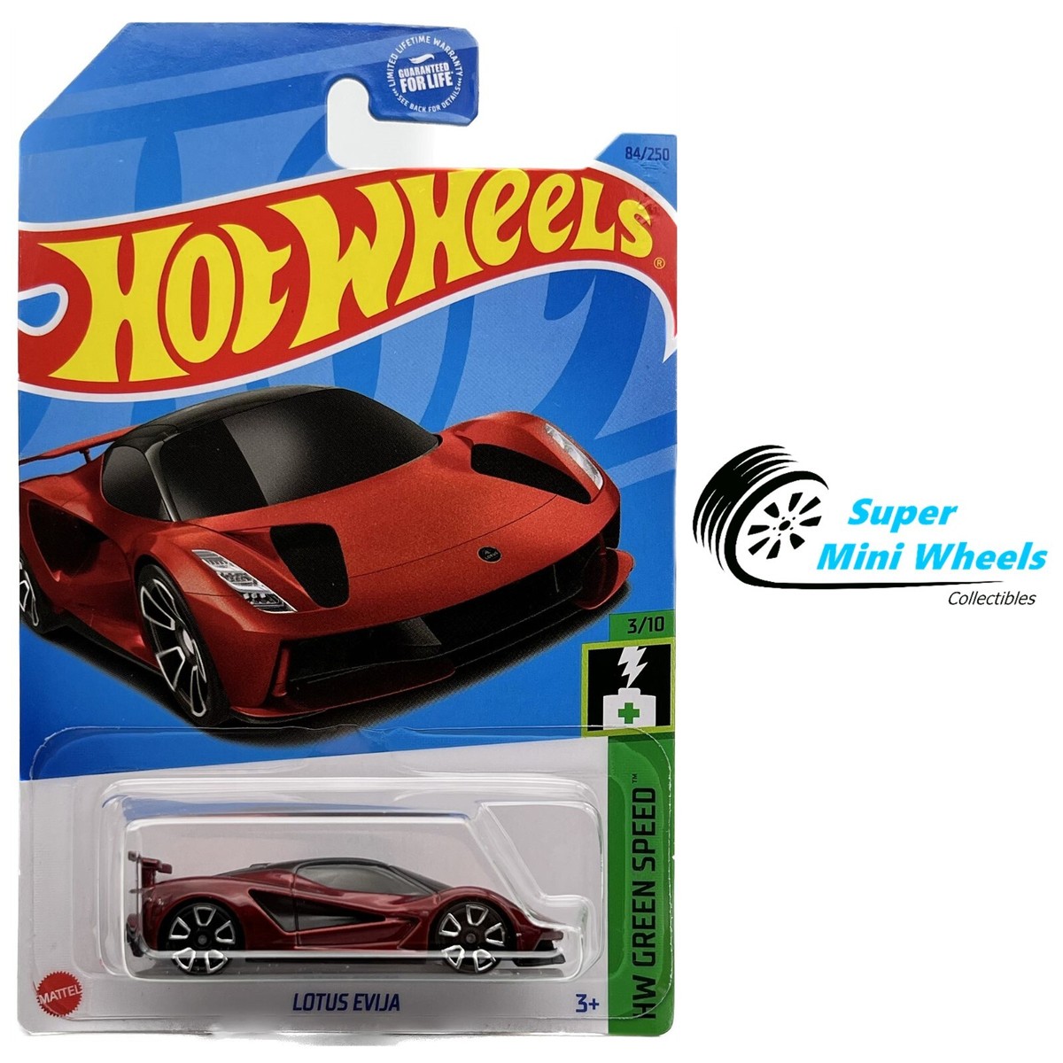 Hot Wheels 2023 #84 - Lotus Evija Red | eBay