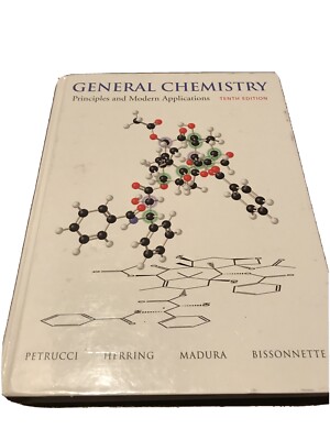 General Chemistry Principles And Modern Applications Petrucci 10th Edition 9780132064521| eBay