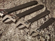 Mac Tools 4pc Adjustable Wrench Set 6-12in