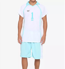 ¡Haikyu nuevo con etiquetas! Conjunto de uniforme de voleibol Aoba Johsai Oikawa #1 camiseta y pantalones cortos