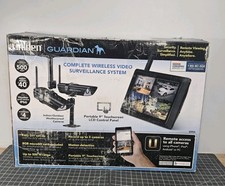 NEW Uniden Guardian G955 Wireless Security Touchscreen Monitor 2x GC45 Cameras