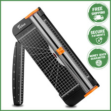 A4 PAPER CUTTER PRECISION TRIMMER Portable Scrapbooking Tool Side Ruler 12 Inch