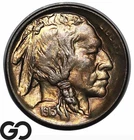 1913-S Buffalo Nickel Type 1, Beautiful Gem BU++ Better Date