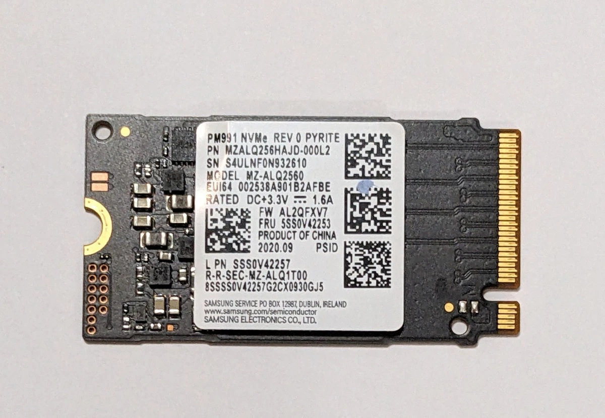 Samsung M.2 Interface 256 GB Solid State Drives | Updated Sep 2026