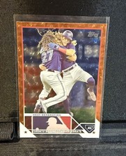 2023 Topps S1 216 Toronto Young Stars Orange /299 Blue Jays Guerrero & Bichette