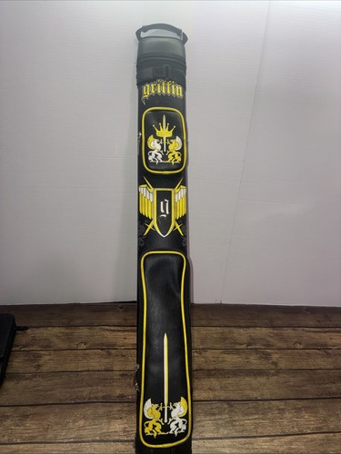 pool cue case 2x2 leather