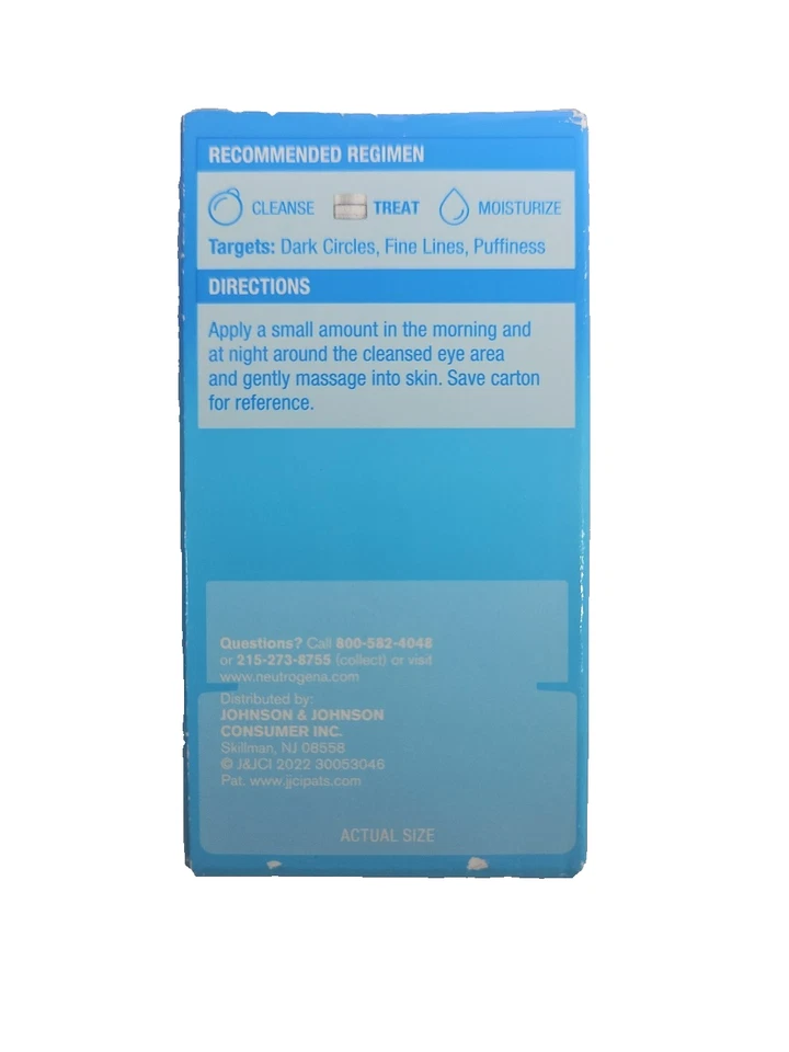 Neutrogena Hydro Boost + Eye Cream for Dark Circles & Puffiness Fragrance Free - Image 3 of 4