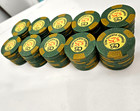 Lot 100 old 1971 CERROMAR BEACH $25 clay Casino chip DORADO Puerto Rico poker Y — photo 4