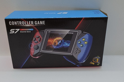 Game box S7 Handheld System White Black Rechargeable HD Output 320x240 Screen