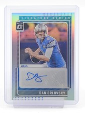 DAN ORLOVSKY 2025 DONRUSS OPTIC SIGNATURE SERIES HOLO AUTO #SSH-DO LIONS Q0305