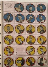Dischetti metallici ed. VAV 1959/60 album Figurine calcio. Evado mancoliste