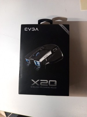 EVGA X20 Gaming Maus Kabellos 903-T1-20GR-K3 Optisch 10 Tasten Neu OVP