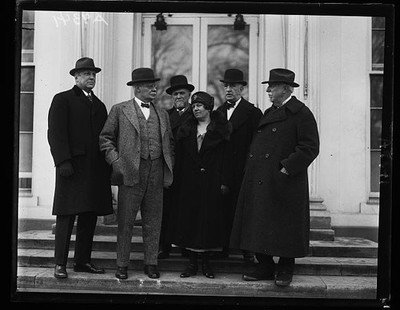 Washington DC White House 1925 Board of Indian Commissioners Coolidge Group