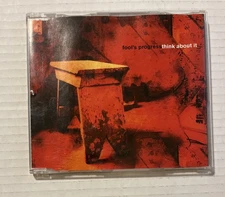 FOOL’S PROGRESS Think About it CD Single Rare Promo Only - Disc Near Mint!