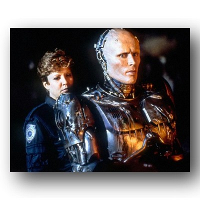 Nancy Allen Peter Weller Photo 8x10 RoboCop Paul Verhoeven Film Set 1987-2