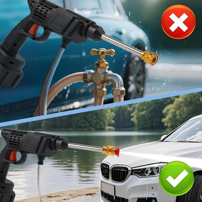 #ad Wireless High Pressure Car Washer Portable Car Wash Cleaner Machine Water Gun US $23.24