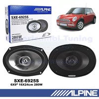 "Alpine SXE-6925S Koaxiallautsprecher 6X9\" 16X24 280W Hinten FüR Mini R50 R53"