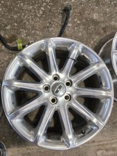 2011-2015 Lincoln Mkx Wheel Rim 18x8 Aluminum Polished 10 Spoke