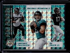 2020 Mosaic DJ Chark Jr. Gardner Minshew II Leonard Fournette Flea Flicker Prizm