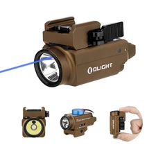 Olight Baldr S Compact Rechargeable Tactical Light LED & Blue Laser Sight Combo