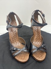 Bottega Veneta Sandals 40 Ankle Wrap Open Pump Mule Bootie High Heel Sandal