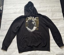 Cross Colours Tupac Shakur Hoodie Rap Hip Hop Size 4XL Fits Like 2XL Defect