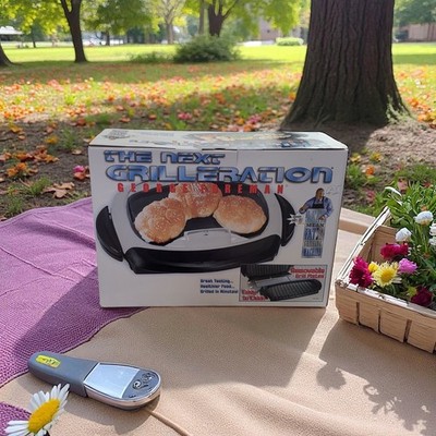 The Next Grilleration George Foreman Portable Grill