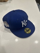 Kansas City Royals Hat ~ New Era Cap World Series Champions Size 7 1/2 Fitted 