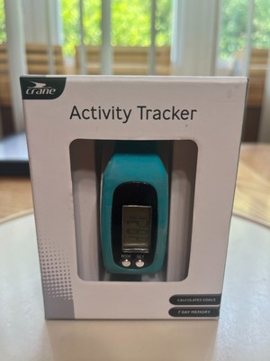 CRANE ACTIVITY TRACKER CALCULATES GOALS STEPS DISTANCE TIME CALORIES