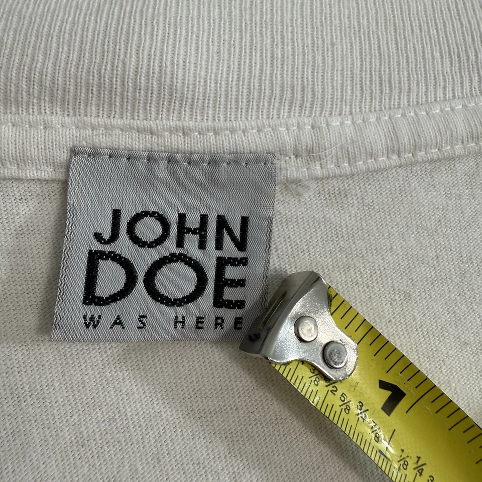 Vintage 1996 John Doe Scooby Doo White Cartoon Network Tee Shirt Size XL - Image 3 of 4