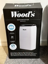Wood’s MDK21 20L Dehumidifier 70m² Home Air Dryer Moisture Control Digital Touch