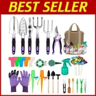 83-Piece Garden Tool Set with Succulent Tools