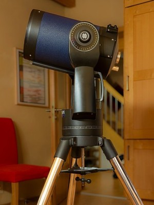 Meade LX90 Teleskop ACF-SC 203/2000 GoTo + Stativ + JMI Transportbox + Sucher