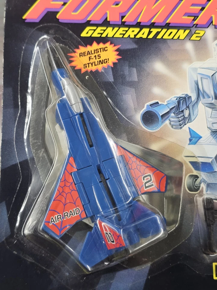 Transformers Original 1993 G2 Aerialbot Air Raid MOSC Superion Vintage NEW - Image 2 of 4