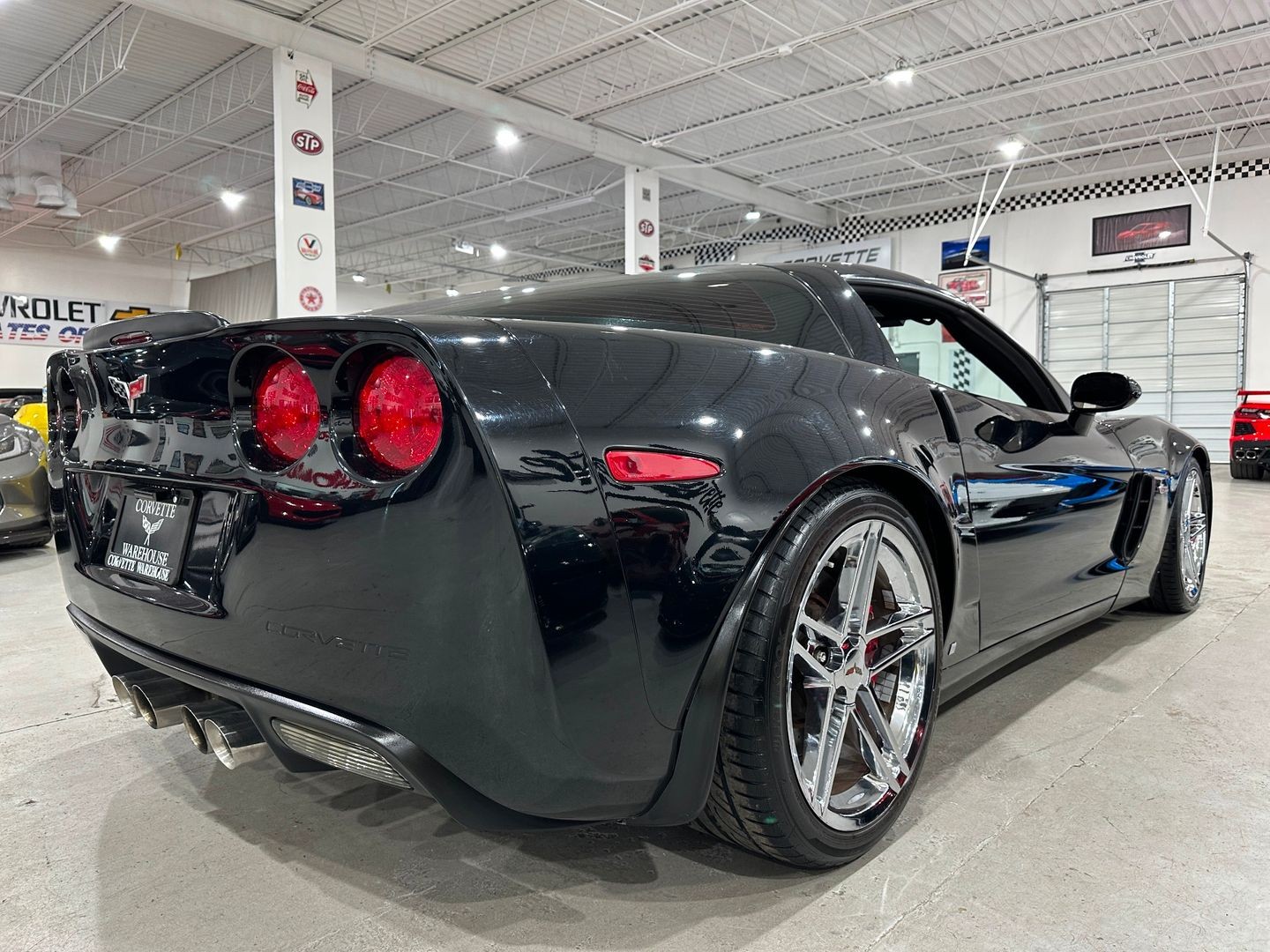 2008 [41U] Black Chevrolet Corvette   | C6 Corvette Photo 4