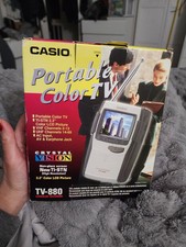 in Box Vintage Portable TV - Casio TV-880 Color LCD AU