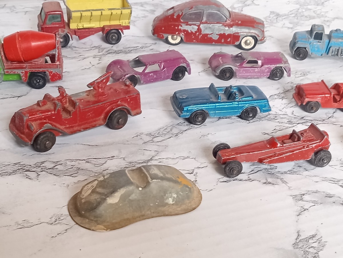 Vintage Metal Toy Cars and Trucks, Made in the USA & England