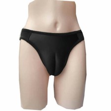 Mens Shaping Camel Toe Brief Hiding Gaff Panties Crossdresser Transgender Thongs