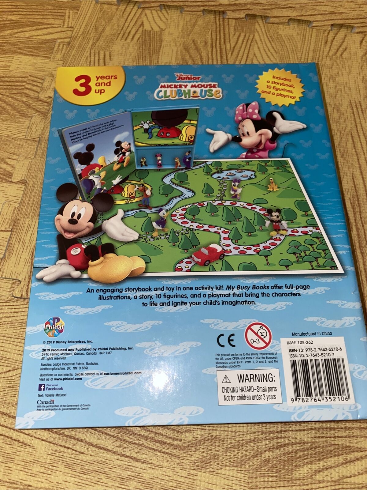 Mickey Mouse Clubhouse: Mouseka Fun! My Busy Books: Phidal