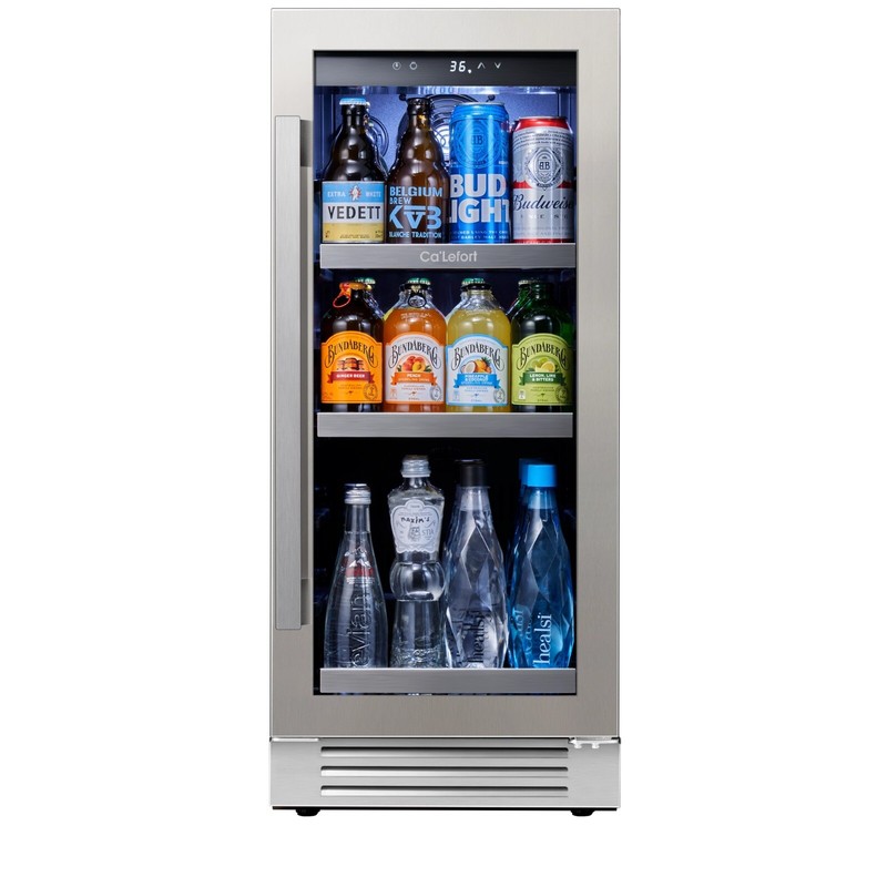 Ca'Lefort 15" Beverage Refrigerator 34°F-54°F 3.0 Cu.ft Freestanding/Built-in