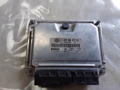 VOLKSWAGEN POLO ECU ENGINE ECU, 1.9, DIESEL, AXR CODE, P/N 038906019NC, ECU ONLY