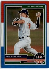 2023 Panini USA Baseball Stars & Stripes   #18 Cade Townsend
